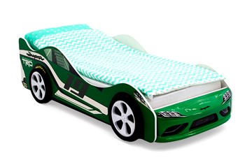 Детская кровать-машина Супра зеленая в Подольске