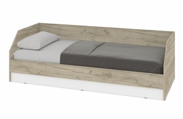 Кровать подростковая Modern О81, Серый дуб - Белый в Подольске