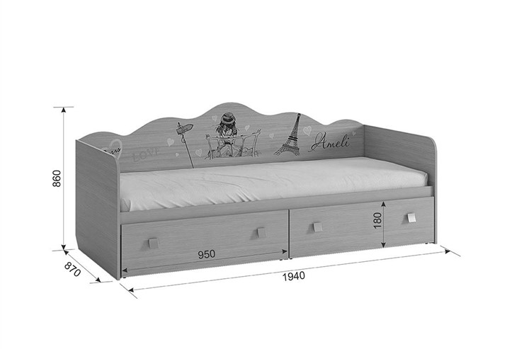 Детская кровать-софа Амели в Химках - изображение 2