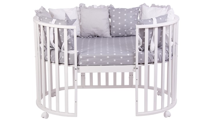 Детская кроватка-трансформер POLINI Kids Simple 930 Белый в Подольске - изображение 6
