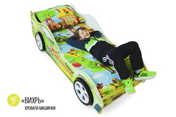 Кровать-машина детская Вихрь в Москве - предосмотр 1