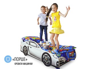 Детская кровать-машина Porsche в Москве - предосмотр 4