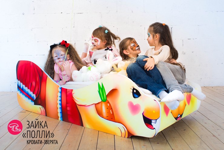 Детская кровать-зверёнок Зайка-Полли в Подольске - изображение 3