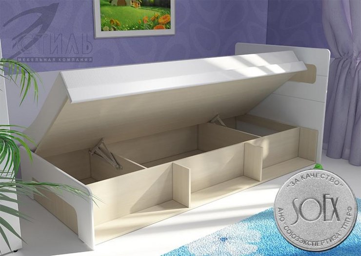 Детская кровать с подъемным механизмом Палермо-Юниор без вставок в Москве - изображение 2