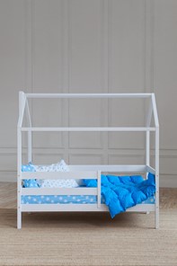 Кровать детская Домик, цвет белый в Подольске