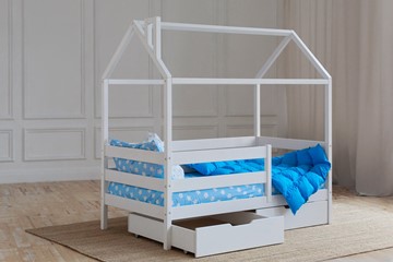 Детская кровать Домик с ящиками, цвет белый в Химках - предосмотр 2