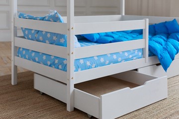 Детская кровать Домик с ящиками, цвет белый в Одинцово - предосмотр 3