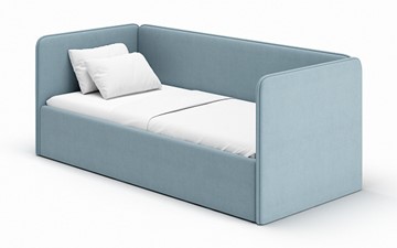 Кровать в детскую Leonardo голубой 160х70 с боковиной в Одинцово