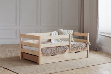 Детская кровать Софа с ящиками, без покраски в Одинцово