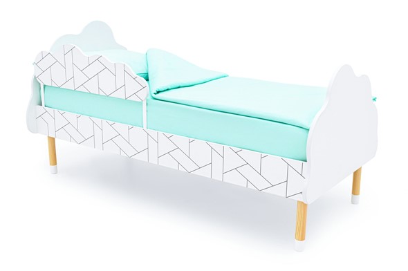 Детская кровать Stumpa Облако "Мозаика" в Одинцово - изображение