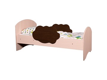 Детская кровать Тучка, корпус Дуб млечный, фасад Венге в Серпухове