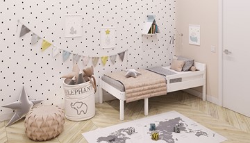 Кровать в детскую POLINI Kids Simple 935 Белый в Одинцово - предосмотр 6