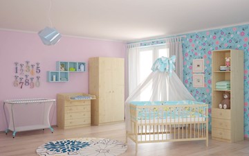 Кровать в детскую POLINI Kids Simple 101 Натуральный в Подольске - предосмотр 8
