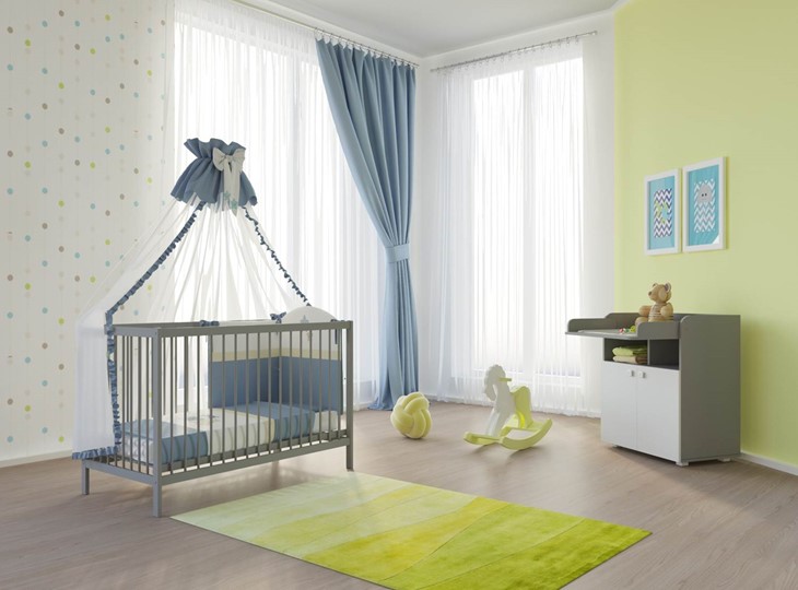 Детская кровать POLINI Kids Simple 101 Серый в Москве - изображение 2