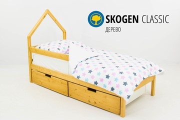 Детская кровать-домик мини Skogen дерево в Подольске
