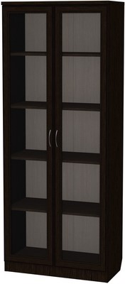 Шкаф двухдверный 218, цвет Венге в Серпухове - изображение