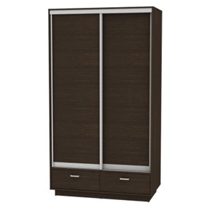 Шкаф 2-дверный Весенний HK7, 2155х1200х600 (D3D3), Венге в Одинцово