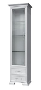 Шкаф-витрина Грация ШР-1, белый, 1 стекло, 420 в Одинцово
