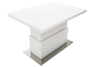 Складной стол-трансформер Slide GL, белый суперглянец в Серпухове - предосмотр 2