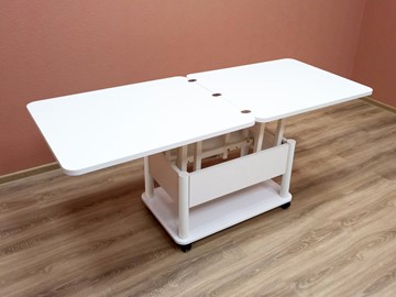 Складной стол-трансформер Дебют-3, белый/белый в Подольске - предосмотр 5