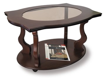 Журнальный стол Берже 3С (темно-коричневый) в Одинцово