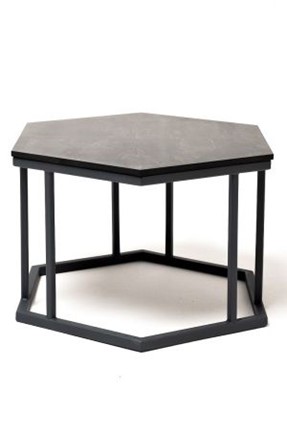 Столик для гостиной Женева  цвет серый гранит  RC658-50-50-4sis в Химках - изображение