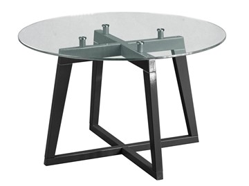 Стеклянный столик Рилле-445 (серый графит) в Серпухове