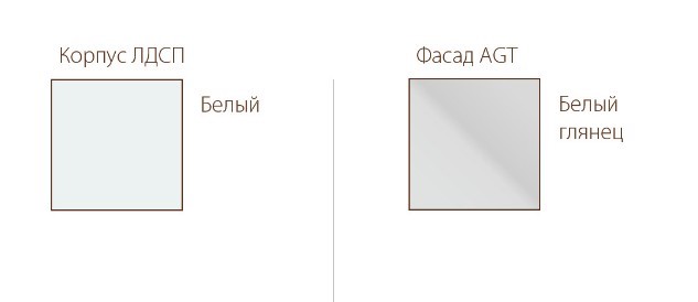 Модульный кухонный гарнитур Бостон, белый/белый глянец в Москве - изображение 3