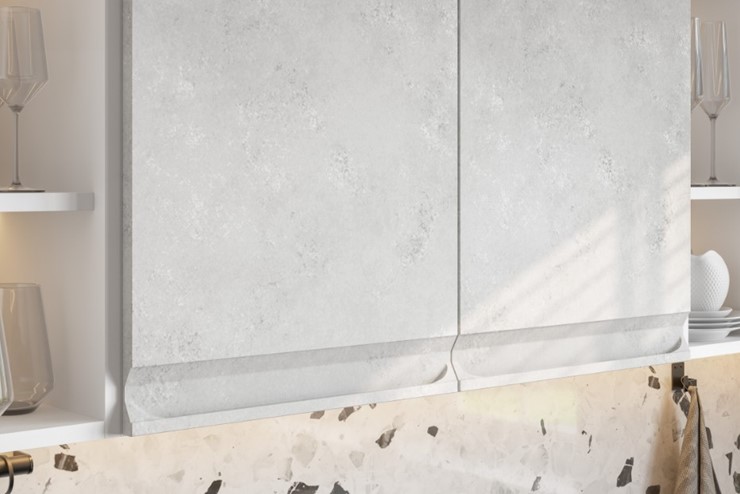 Угловой гарнитур Вельвет, бетон графит/бетон снежный в Москве - изображение 4