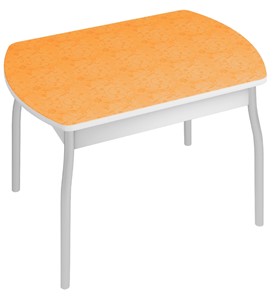 Обеденный стол Орфей-6, Оранжевые цветы в Химках