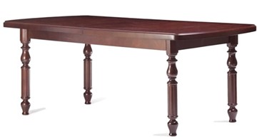 Деревянный кухонный стол 2,5(3,0)х1,1 на четырех ножках, (патина) в Химках