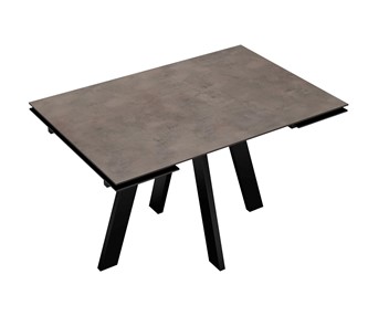 Кухонный стол раскладной DikLine DM120 Хромикс бронза / опоры черные в Серпухове - предосмотр 3