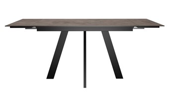 Кухонный стол раскладной DikLine DM120 Хромикс бронза / опоры черные в Подольске - предосмотр 4