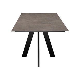Кухонный стол раскладной DikLine DM120 Хромикс бронза / опоры черные в Серпухове - предосмотр 6