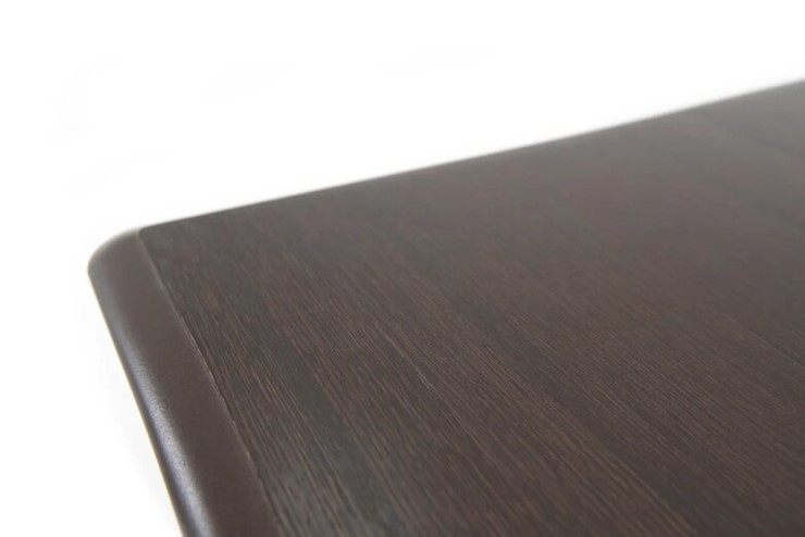 Кухонный стол раздвижной Кабриоль 1200х800, (Тон 7 - Орех тёмный) Морилка/Эмаль в Одинцово - изображение 3