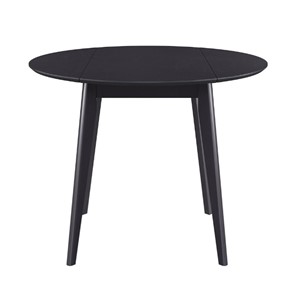 Обеденный раздвижной стол Орион Drop Leaf 100, Черный в Химках
