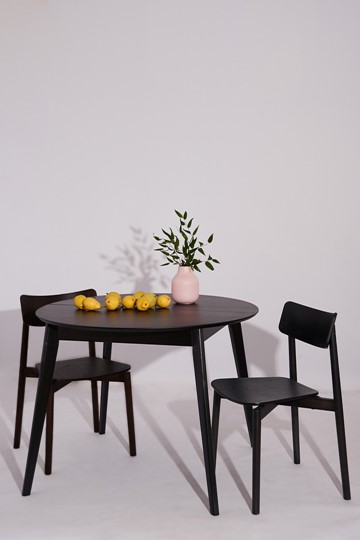 Кухонный раздвижной стол Орион Classic Plus 100, Черный в Химках - изображение 12