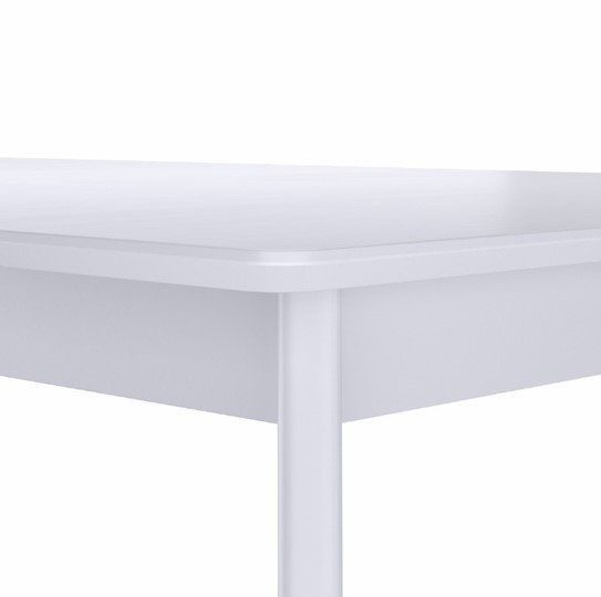 Обеденный раздвижной стол Пегас Classic Plus 120, Белый в Одинцово - изображение 3