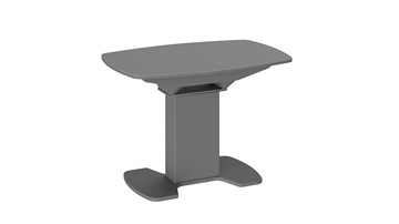 Стеклянный обеденный стол Портофино (СМ(ТД)-105.01.11(1)), цвет Серое/Стекло серое матовое LUX в Одинцово
