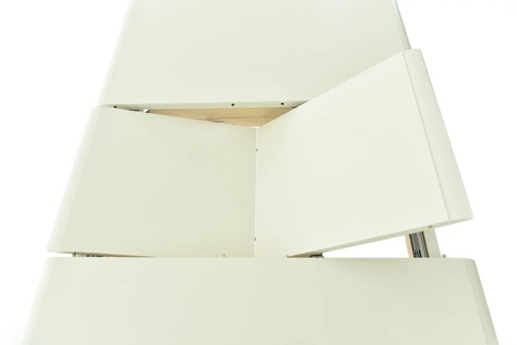 Кухонный раздвижной стол Прага исп.2, (Тон 71 - Жемчуг) в Химках - изображение 6