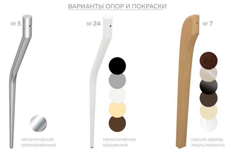 Кухонный раскладной стол Ривьера исп. круг хром №5 (стекло белое/черный) в Серпухове - изображение 1