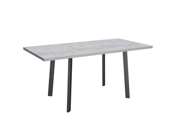 Кухонный стол раскладной Робин, опоры прямые, цемент светлый в Подольске - предосмотр 4