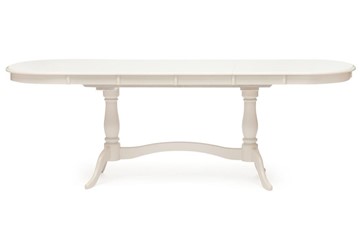 Обеденный раздвижной стол Siena ( SA-T6EX2L ) 150+35+35х80х75, ivory white (слоновая кость 2-5) арт.12490 в Москве