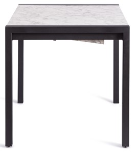 Кухонный раздвижной стол SVAN (mod. 1011) ЛДСП+меламин/металл, 120+67х74х75, сосна/чёрный арт.19490 в Москве - предосмотр 1