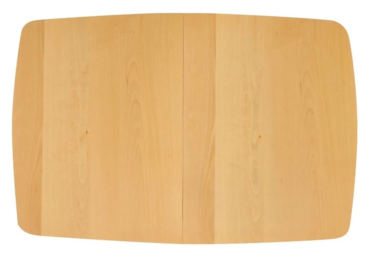 Кухонный стол раздвижной VAKU (Ваку) бук/мдф 80x120+40x75, Натуральный бук арт.13987 в Москве - изображение 6