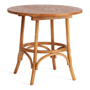 Деревянный стол на кухню THONET (mod.T9152) дерево вяз, 80х75 см, Груша (№3) арт.20498 в Одинцово