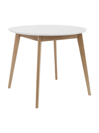 Обеденный стол Орион Classic 94, Дуб/белый в Химках - изображение 1