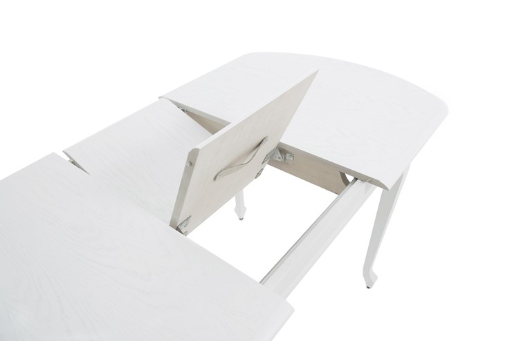 Кухонный раздвижной стол Прага исп.1, тон 7 Покраска + патина с прорисовкой (на столешнице) в Подольске - изображение 4