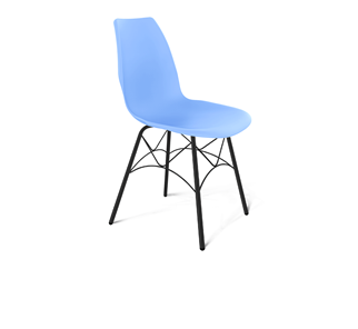 Обеденный стул SHT-ST29/S107 (голубой pan 278/черный муар) в Химках