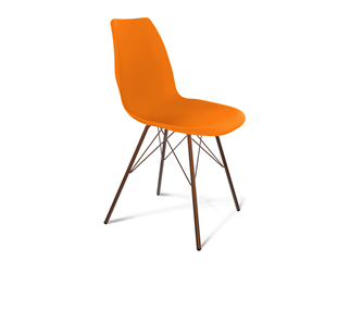 Обеденный стул SHT-ST29/S37 (оранжевый ral2003/медный металлик) в Москве